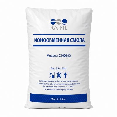 Ионообменная смола для очистки воды «Raifil C » 25 л