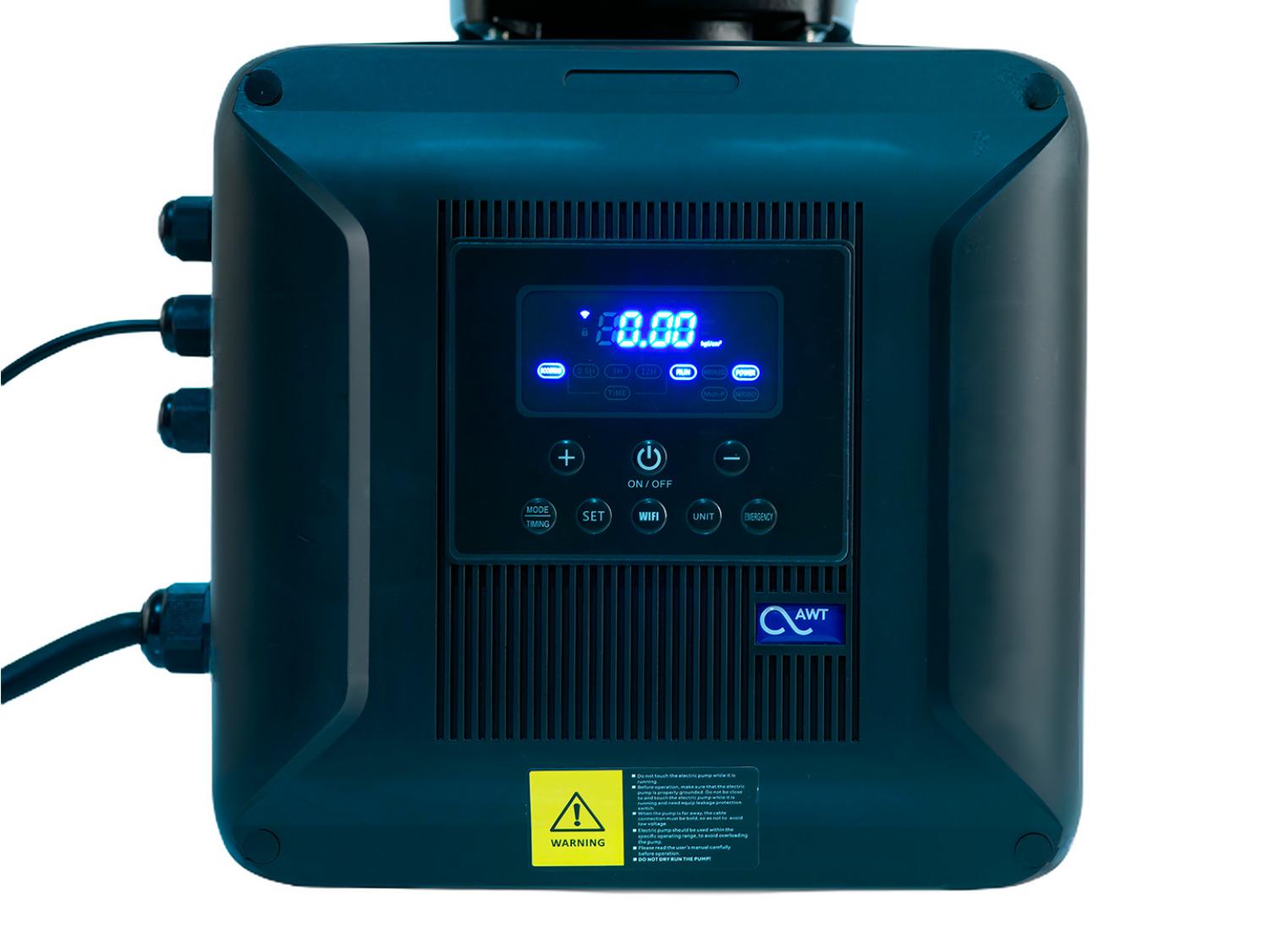 Насосная станция AWT (JINHUA) CHM12-3DCLW (Нном.-30 м; Qном.-12 м3/час; Р-2,2 кВт; Wi-Fi) — изображение 2